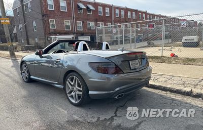 Trzecie zdjęcie samochodu z tyłu: 2016 MERCEDES-BENZ SLK 350 VIN:WDDPK5HA0GF117609 - miniatura