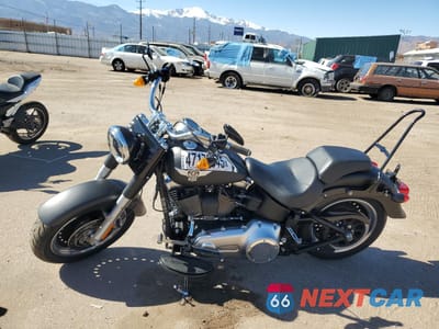 Trzecie zdjęcie samochodu z tyłu: 2012 HARLEY-DAVIDSON FLSTFB FATBOY LO VIN:1HD1JNV12CB011315 - miniatura