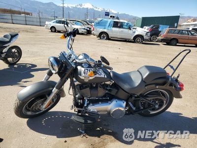 Trzecie zdjęcie samochodu z tyłu: 2012 HARLEY-DAVIDSON FLSTFB FATBOY LO VIN:1HD1JNV12CB011315 - miniatura