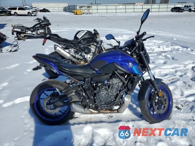 2024 YAMAHA MT07 JYARM32E7RA008363 - główne zdjęcie licytacji z USA - miniatura