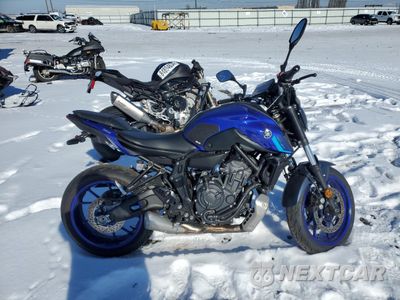 2024 YAMAHA MT07 JYARM32E7RA008363 - główne zdjęcie licytacji z USA - miniatura