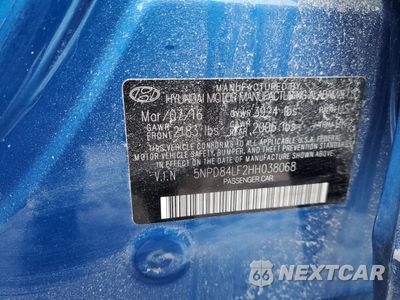 Zdjęcie 12 z 13 samochodu: 2017 HYUNDAI ELANTRA SE VIN:5NPD84LF2HH038068 - miniatura