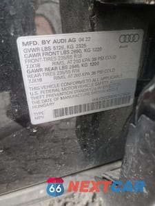 Zdjęcie 13 z 13 samochodu: 2022 AUDI Q3 PREMIUM S LINE 45 VIN:WA1DECF33N1121929 - miniatura