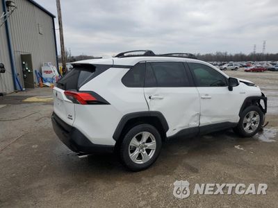 Trzecie zdjęcie samochodu z tyłu: 2021 TOYOTA RAV4 XLE VIN:2T3RWRFV7MW114611 - miniatura