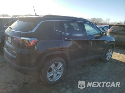 Trzecie zdjęcie samochodu z tyłu: 2022 JEEP COMPASS LATITUDE VIN:3C4NJDBB5NT170146 - miniatura