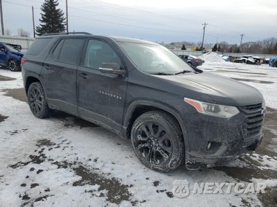Czwarte zdjęcie samochodu z boku: 2019 CHEVROLET TRAVERSE HIGH COUNTRY VIN:1GNEVJKW5KJ233844 - miniatura