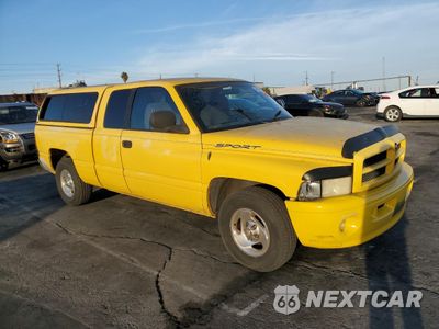 Czwarte zdjęcie samochodu z boku: 1999 DODGE RAM 1500 VIN:1B7HC13Y0XJ581795 - miniatura