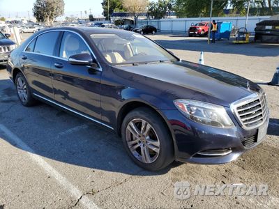 Czwarte zdjęcie samochodu z boku: 2017 MERCEDES-BENZ S 550 4MATIC VIN:WDDUG8FB9HA323916 - miniatura