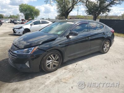 2019 HYUNDAI ELANTRA SEL 5NPD84LFXKH428049 - główne zdjęcie licytacji z USA - miniatura