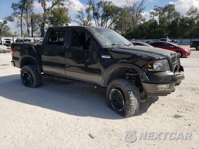 Czwarte zdjęcie samochodu z boku: 2005 FORD F150 SUPERCREW VIN:1FTPW14565KC55370 - miniatura