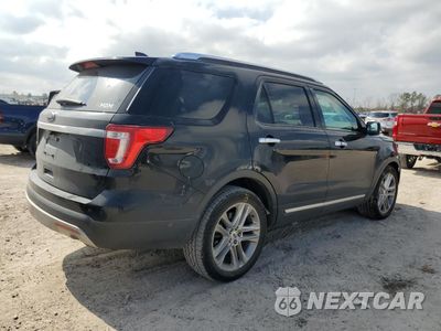 Trzecie zdjęcie samochodu z tyłu: 2017 FORD EXPLORER LIMITED VIN:1FM5K7F8XHGD39742 - miniatura