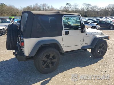 Trzecie zdjęcie samochodu z tyłu: 2004 JEEP WRANGLER / TJ SE VIN:1J4FA29194P722279 - miniatura