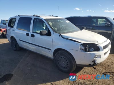Czwarte zdjęcie samochodu z boku: 2008 CHEVROLET UPLANDER INCOMPLETE VIN:1GBDV13WX8D182386 - miniatura