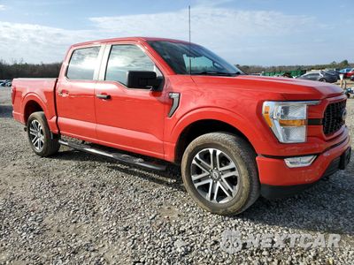 Czwarte zdjęcie samochodu z boku: 2022 FORD F150 SUPERCREW VIN:1FTFW1E59NKE48378 - miniatura