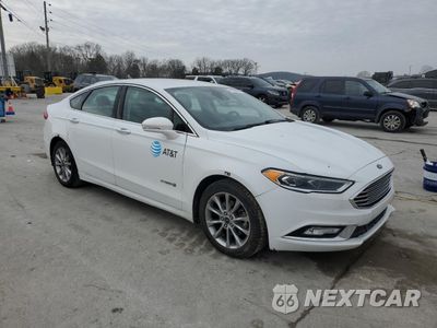 Czwarte zdjęcie samochodu z boku: 2017 FORD FUSION SE HYBRID VIN:3FA6P0LU0HR359676 - miniatura