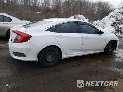 Trzecie zdjęcie samochodu z tyłu: 2019 HONDA CIVIC LX VIN:2HGFC2F6XKH528217 - miniatura