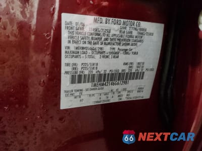 Zdjęcie 12 z 12 samochodu: 2006 MERCURY MONTEGO PREMIER VIN:1MEHM42146G612981 - miniatura