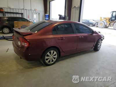 Trzecie zdjęcie samochodu z tyłu: 2008 HONDA CIVIC LX VIN:1HGFA16528L092580 - miniatura