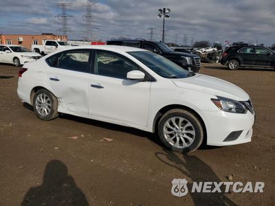 Czwarte zdjęcie samochodu z boku: 2019 NISSAN SENTRA S VIN:3N1AB7AP5KY413725 - miniatura