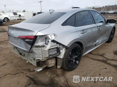 Trzecie zdjęcie samochodu z tyłu: 2023 HONDA CIVIC SPORT VIN:2HGFE2F56PH540339 - miniatura