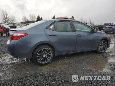 Trzecie zdjęcie samochodu z tyłu: 2015 TOYOTA COROLLA L VIN:2T1BURHE7FC300554 - miniatura