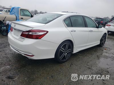 Trzecie zdjęcie samochodu z tyłu: 2017 HONDA ACCORD SPORT VIN:1HGCR2F53HA153299 - miniatura