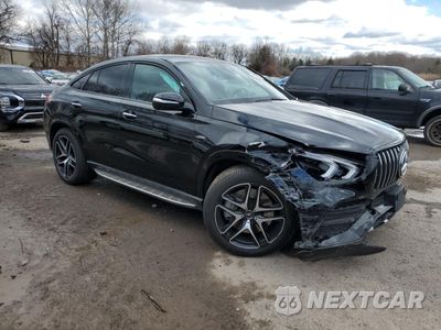 Czwarte zdjęcie samochodu z boku: 2021 MERCEDES-BENZ GLE COUPE AMG 53 4MATIC VIN:4JGFD6BBXMA539074 - miniatura