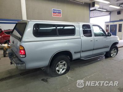 Trzecie zdjęcie samochodu z tyłu: 2000 TOYOTA TUNDRA ACCESS CAB VIN:5TBBT4417YS014800 - miniatura