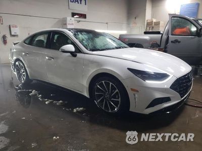 Czwarte zdjęcie samochodu z boku: 2023 HYUNDAI SONATA LIMITED VIN:KMHL34J29PA328478 - miniatura