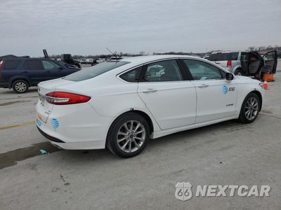 Trzecie zdjęcie samochodu z tyłu: 2017 FORD FUSION SE HYBRID VIN:3FA6P0LU0HR359676 - miniatura