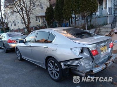 Trzecie zdjęcie samochodu z tyłu: 2014 HONDA ACCORD SPORT VIN:1HGCR2F5XEA100532 - miniatura