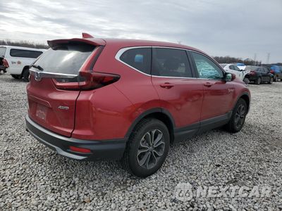Trzecie zdjęcie samochodu z tyłu: 2021 HONDA CR-V EXL VIN:5J6RW2H81MA003155 - miniatura