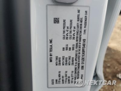 Zdjęcie 15 z 15 samochodu: 2023 TESLA MODEL 3 VIN:5YJ3E1EA9PF546149 - miniatura