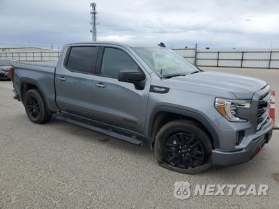 Czwarte zdjęcie samochodu z boku: 2021 GMC SIERRA K1500 ELEVATION VIN:3GTU9CED8MG187316 - miniatura
