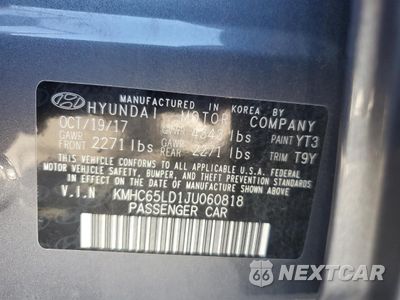 Zdjęcie 13 z 14 samochodu: 2018 HYUNDAI IONIQ VIN:KMHC65LD1JU060818 - miniatura