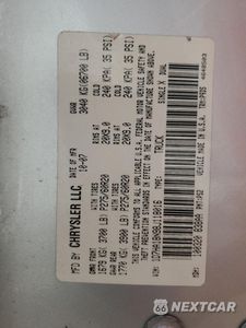 Zdjęcie 12 z 12 samochodu: 2008 DODGE RAM 1500 ST VIN:1D7HA18N98J118016 - miniatura