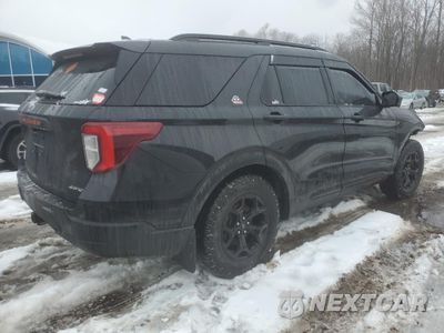 Trzecie zdjęcie samochodu z tyłu: 2022 FORD EXPLORER TIMBERLINE VIN:1FMSK8JH6NGA18809 - miniatura