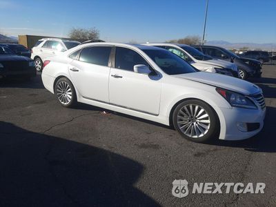 Czwarte zdjęcie samochodu z boku: 2016 HYUNDAI EQUUS SIGNATURE VIN:KMHGH4JH1GU106331 - miniatura