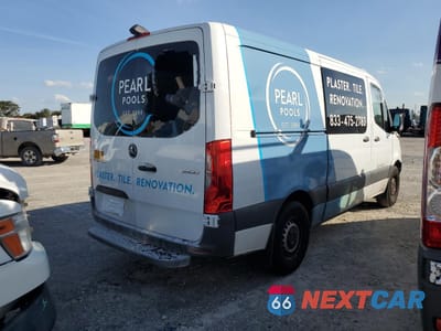 Trzecie zdjęcie samochodu z tyłu: 2023 MERCEDES-BENZ SPRINTER 2500 VIN:W1W4KBHY7PT136625 - miniatura