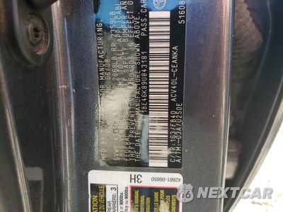 Zdjęcie 12 z 12 samochodu: 2009 TOYOTA CAMRY BASE VIN:4T1BE46K89U843181 - miniatura