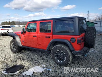 Drugie zdjęcie samochodu z przodu: 2024 JEEP WRANGLER RUBICON 4XE VIN:1C4RJXR62RW172545 - miniatura