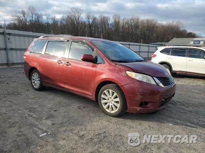 Czwarte zdjęcie samochodu z boku: 2012 TOYOTA SIENNA LE VIN:5TDJK3DC4CS030186 - miniatura