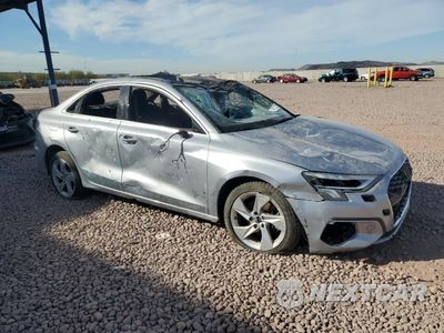 Czwarte zdjęcie samochodu z boku: 2023 AUDI A3 PREMIUM VIN:WAUAUDGY0PA062575 - miniatura