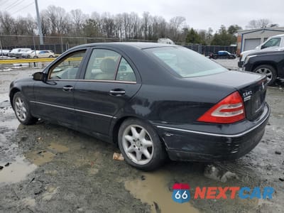 Drugie zdjęcie samochodu z przodu: 2003 MERCEDES-BENZ C 240 VIN:WDBRF61J53E012103 - miniatura