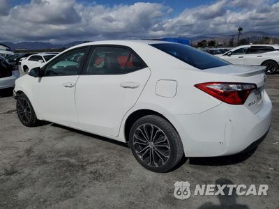 Drugie zdjęcie samochodu z przodu: 2016 TOYOTA COROLLA L VIN:5YFBURHE8GP561130 - miniatura