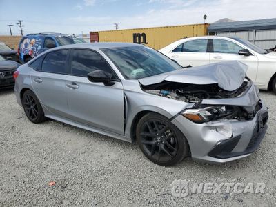 Czwarte zdjęcie samochodu z boku: 2023 HONDA CIVIC SPORT VIN:2HGFE2F53PH544381 - miniatura