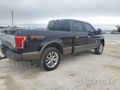 Trzecie zdjęcie samochodu z tyłu: 2017 FORD F150 SUPERCREW VIN:1FTFW1EG7HFB47428 - miniatura