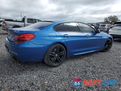 Trzecie zdjęcie samochodu z tyłu: 2018 BMW 650 I GRAN COUPE VIN:WBA6D4C5XJD985976 - miniatura