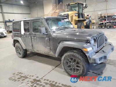 Czwarte zdjęcie samochodu z boku: 2024 JEEP WRANGLER SPORT VIN:1C4PJXDN1RW109099 - miniatura