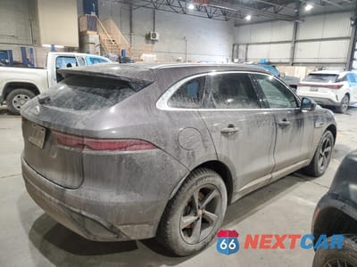 Trzecie zdjęcie samochodu z tyłu: 2021 JAGUAR F-PACE S VIN:SADCJ2EX7MA680477 - miniatura